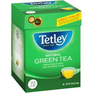 Tetley Green Tea bags 72