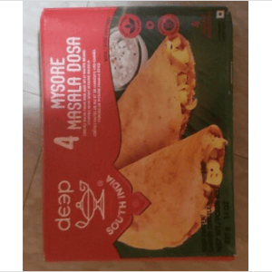 Udupi Mysore Masala Dosa 4pc