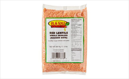 Bansi Masoor Whole 2lb