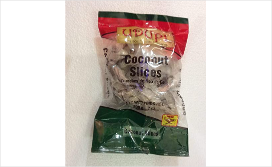 Udupi Coconut Slices 7oz