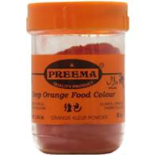 preema food color orange 25gm