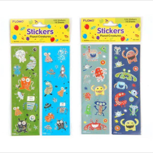 Strips Creature Hologram Stickers