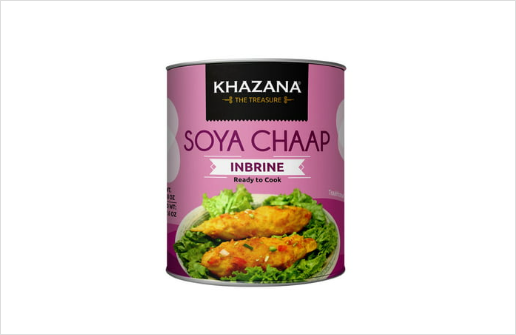 Khazana Soya Chaap 500g