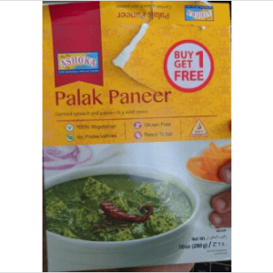 Ashoka RTE Palak Paneer 280g