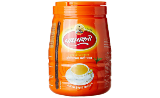 Wagh Bakri Tea Jar 1kg