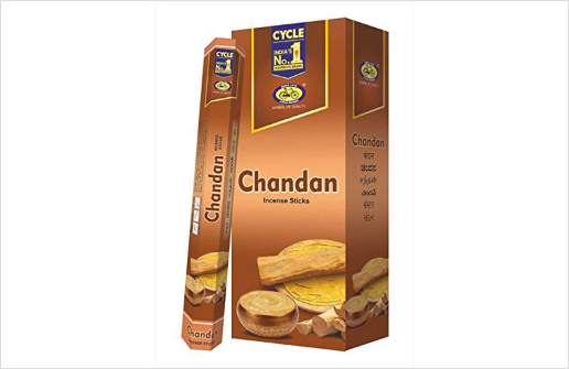 Cycle chandan incense pack