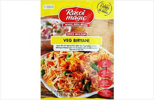 Rasoi MG Veg Biriyani 50g