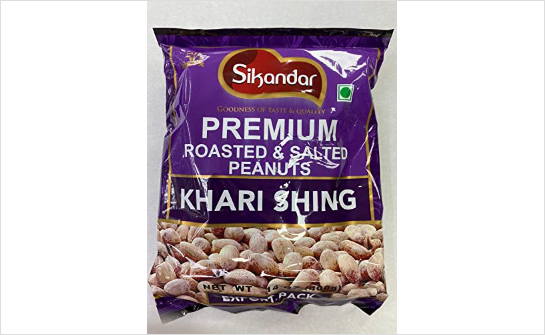 Sikandar RSTD Peanuts Khari Shing 400g