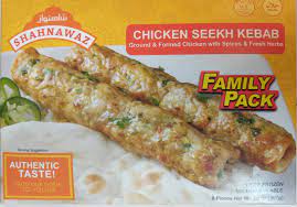 Shahnawaz Chicken Seekh Kebabs 12oz