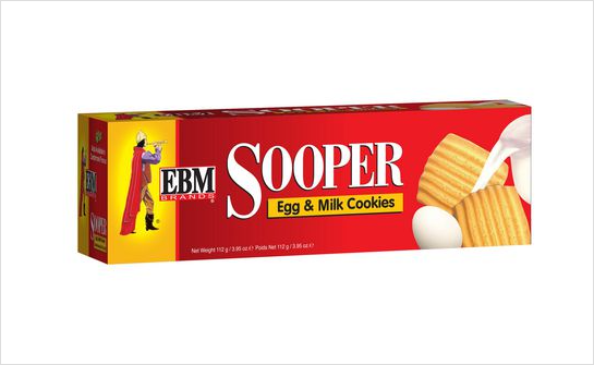 EBM SooperEgg&Milk Cookies 3.95oz